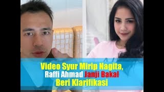 Soal Kabar Video Syur Mirip Nagita Slavina Raffi Ahmad Janji Akan Beri Klarifikasi