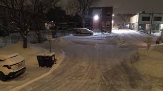 Re-upload Plowing snow with a Cat 908 and a metalpless blade