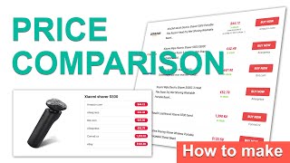 How to Make Affiliate Price Comparison Website with WordPress and Content Egg