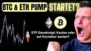 ETH ETF is da | Dieses Level ist jetzt wichtig! Bitcoin und Ethereum Bullrun Preise und Prognose