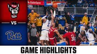 NC State vs. Pitt Game Highlights | 2023-24 ACC Men’s Basketball