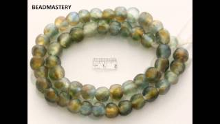 Beadmastery -  Afrika Glasperlen - Bicolor Perlen