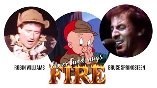 Elmer Fudd sings Bruce Springsteen's "Fire"