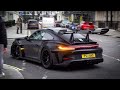 Supercars in London 2024 - #CSATW673 | Kream GTR, 992 GT3 RS, GT2 RS, 812 GTS, Purosangue