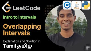 Non Overlapping Intervals: Leetcode 75 in Tamil (தமிழ்)