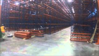 Major Pallet Racking Installation Tour by Cam Industrial Supply in Calgary, Alberta