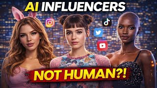 These Influencers Are Not Human (AI Secret)