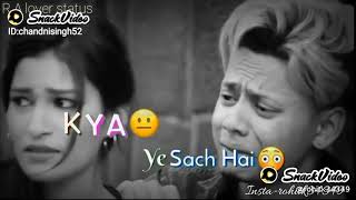 Jhuthe the vade ya jhuthi thi kasme whatsapp status song || new Romantic sad status ||