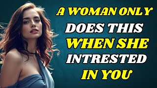 10 Signs a Woman Likes You, What Women Do When They Like a Man! | Stoicism