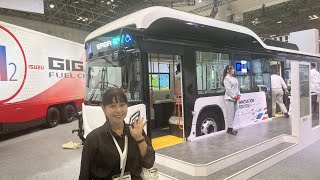 竹岡圭の撮りたてレポート！ジャパンモビリティショー2023いすゞ、三菱FUSO、UDトラックスブースにやって来ました！