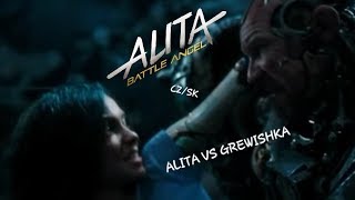 Alita bojový anděl | Alita vs Grewishka