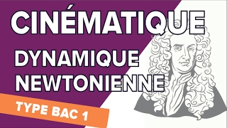 Cinématique et Dynamique Newtonienne - Exercice Type Bac 1 - Mathrix