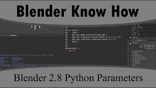 Blender 2.8 Python Parameters