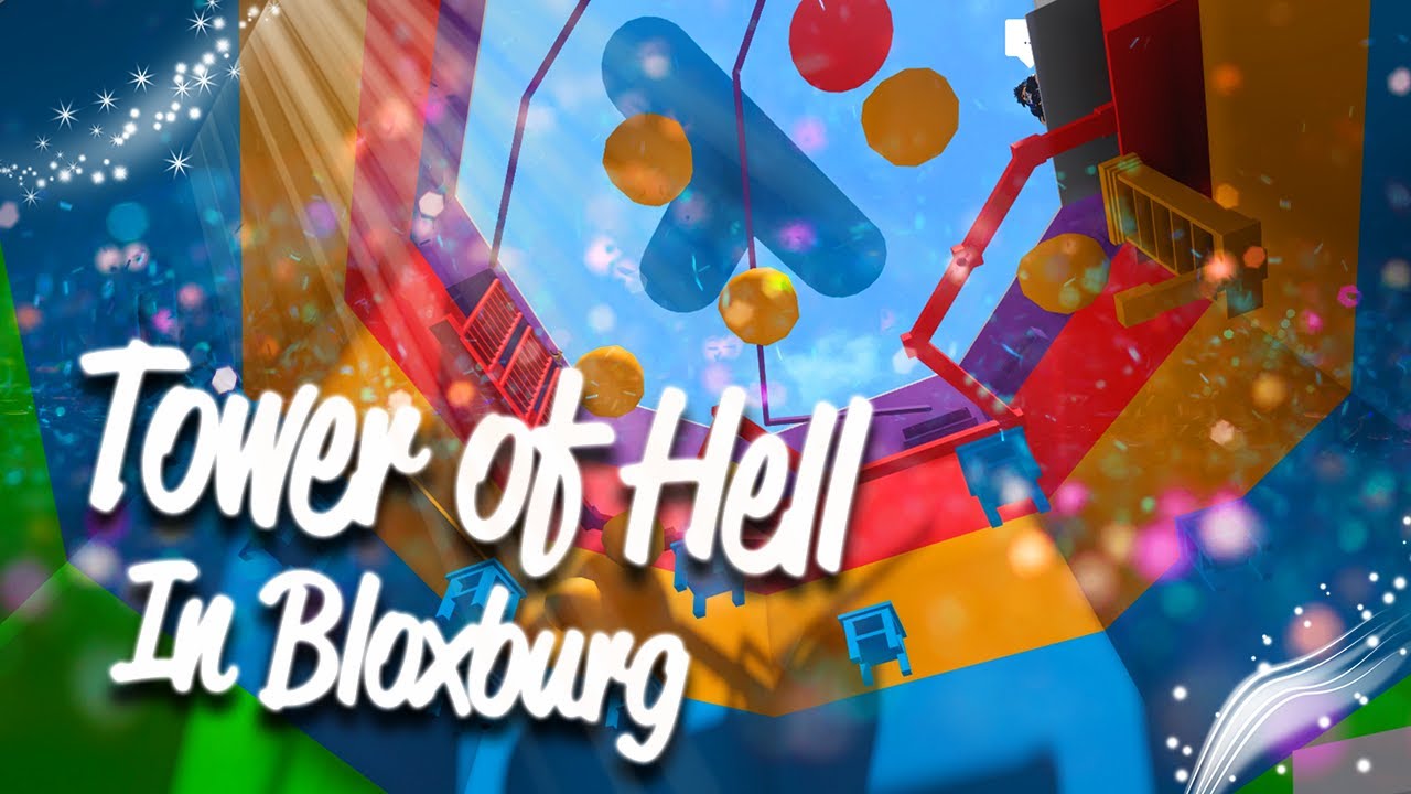 TOWER OF HELL IN BLOXBURG || BUILDING TOH IN BLOXBURG (ROBLOX) - YouTube