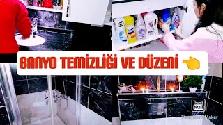 GENEL BANYO TEMİZLİĞİ VE DÜZENİ 👈 #vlog#rutintemizlik#banyotemizliği#temizlikbenimişim#cleanwithme