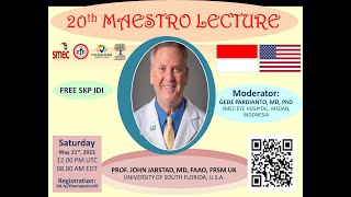 20th Maestro Lecture. John Jarstad (USA): Ocular surface and anterior segment surgical techniques.