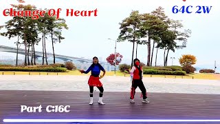 Change of Heart (변심)line dance/Phrased High beginner/64C2W/신나는 가요 라인댄스/최금희라인댄스