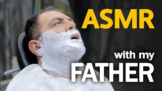 ASMR | I Did On My Dad Amazing ASMR Head Massage (+beard shave)