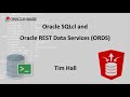 oracle rest data services ords sqlcl and oracle rest data services ords