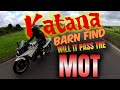 Barn Find Suzuki Katana Breaks down on the test ride