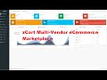 zCart Multi-Vendor eCommerce Marketplace | How to make Multi vendor ecommerce website #multivendor