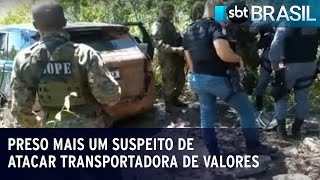 Preso mais um suspeito de atacar transportadora de valores | SBT Brasil (22/04/23)