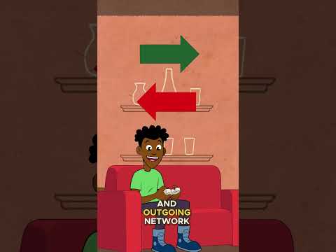 How to secure your home network #shorts #short #onlinesecurity #animation