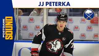 "Played Tremendously The Whole Game" | JJ Peterka After Buffalo Sabres Beat Avalanche 4-0