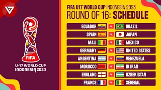 🔴 Jadwal Pertandingan: Babak 16 Besar Piala Dunia FIFA U17 Indonesia 2023