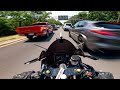 Yamaha R7 VS Rush Hour Traffic | Pure Ride + Toce Full System Exhaust