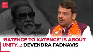 Even Uddhav's Shiv Sena has stopped calling Balasaheb Hindu Hriday Samrat: Fadnavis