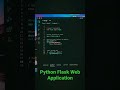 Flask| Flask Website| Flask Web Application|Flask Website using Python