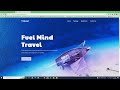 build a responsive tour u0026 travel website design using only html and css pure html u0026 css tutorial