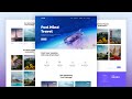 Build A Responsive Tour & Travel Website Design Using Only HTML And CSS | Pure HTML & CSS Tutorial