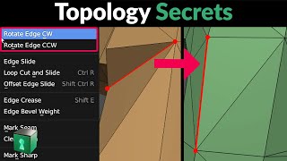 Blender Secrets - 5 minutes of Topology Tips