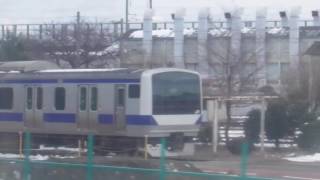 『E531系 (検査入場)』2017/2/12(JR東北本線・KY(郡山車両センター))  #本日のKY