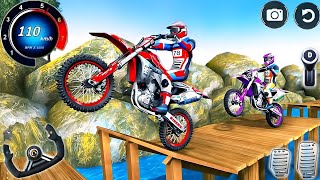 Motocross Dirt Bike Stunt Racing-Offroad Motor Bike Driving Simulator -Android Gameplay. #game