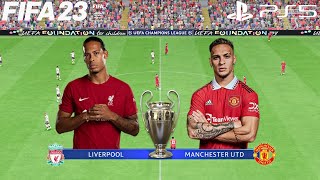 FIFA 23 | Liverpool vs Manchester United - UCL UEFA Champions League - PS5 Full Gameplay