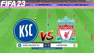 FIFA 23 | Karlsruher SC vs Liverpool - Club Friendly - Match & Gameplay