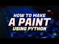 Paint application using Python 3