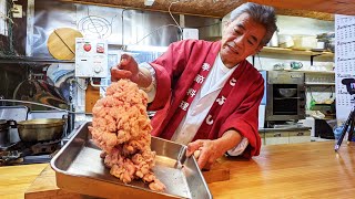 【料理人歴50年】白子の切り方「タチ（白子）の天ぷら」