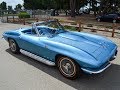 SOLD 1966 Corvette, Blue L72 Convertible for sale by Corvette Mike