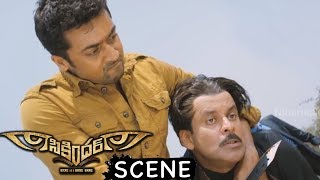 Surya Stunning Action Scene - Saves Samantha From Goons - Latest Telugu Movie Scenes
