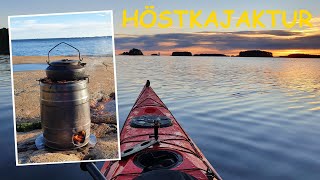 HÖST KAJAKTUR | MORGONKAFFET UTOMHUS