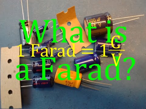 How many volts are in a farad?