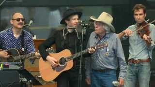 Beck & Ramblin' Jack Elliot ~ "Waiting For A Train" Newport Folk Fest 2013