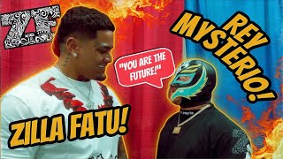 Zilla Fatu Links Up With WWE Superstar Rey Mysterio in Htown #FatuFriday #wwe