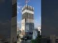 【記録映像】「ザ・ランドマーク名古屋栄」。ホテル「コンラッド名古屋」も入る超高層ビルの建設現場。中日ビルの7f屋上広場から、2024.11.4撮影。完成時は41階建て、大分背が伸びました。