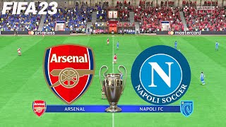 FIFA 23 | Arsenal vs Napoli - UEFA Champions League - PS5 Gameplay