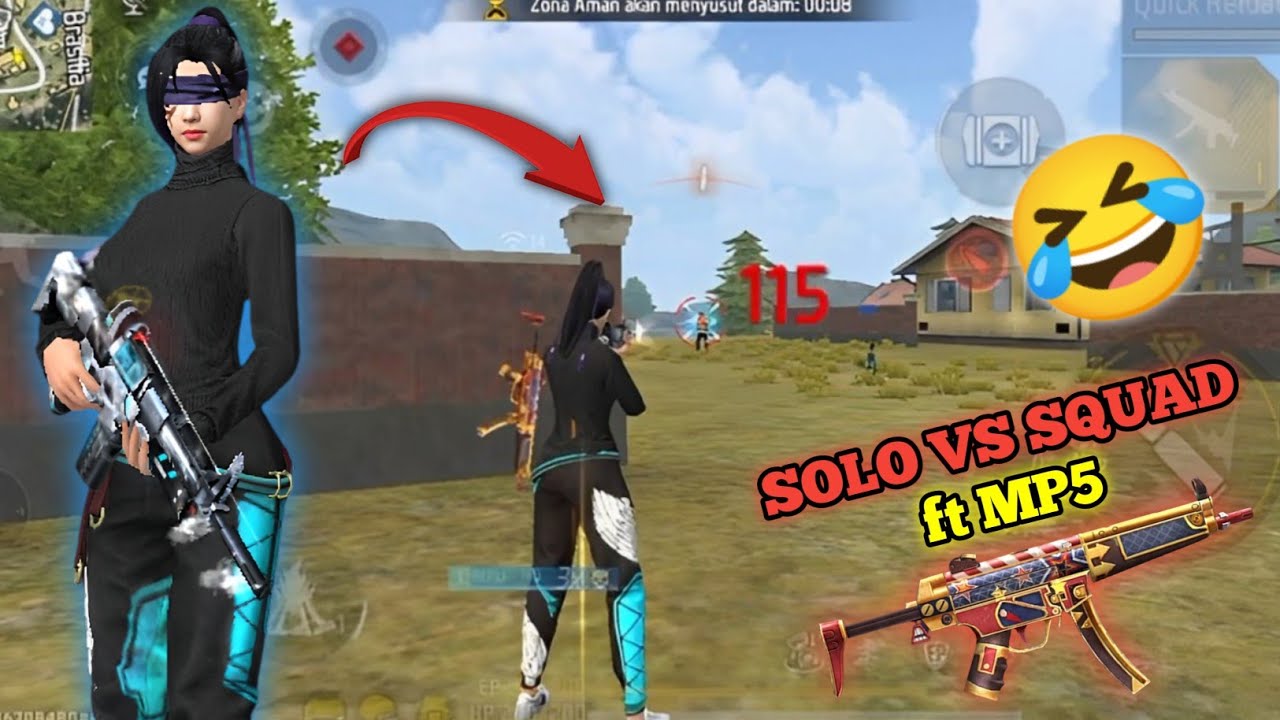 Highlights Solo Vs Squad Kocakрџ ј Free Fire Indonesia Youtube